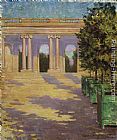 Arcade of the Grand Trianon, Versailles by James Carroll Beckwith